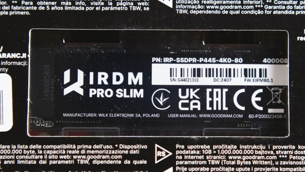 IRDM Pro Slim 4TB IRDM Pro Slim 4TB