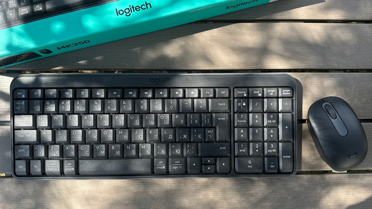 Logitech MK250 Wireless Combo