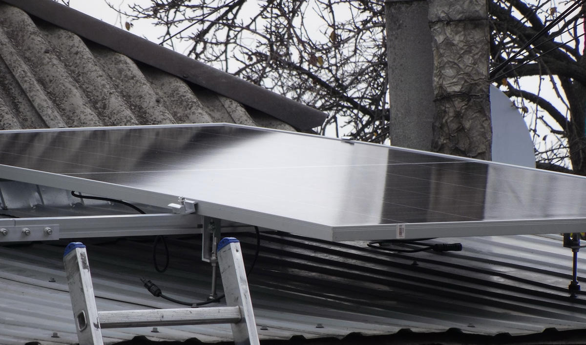 one solar panels mount one solar panels mount