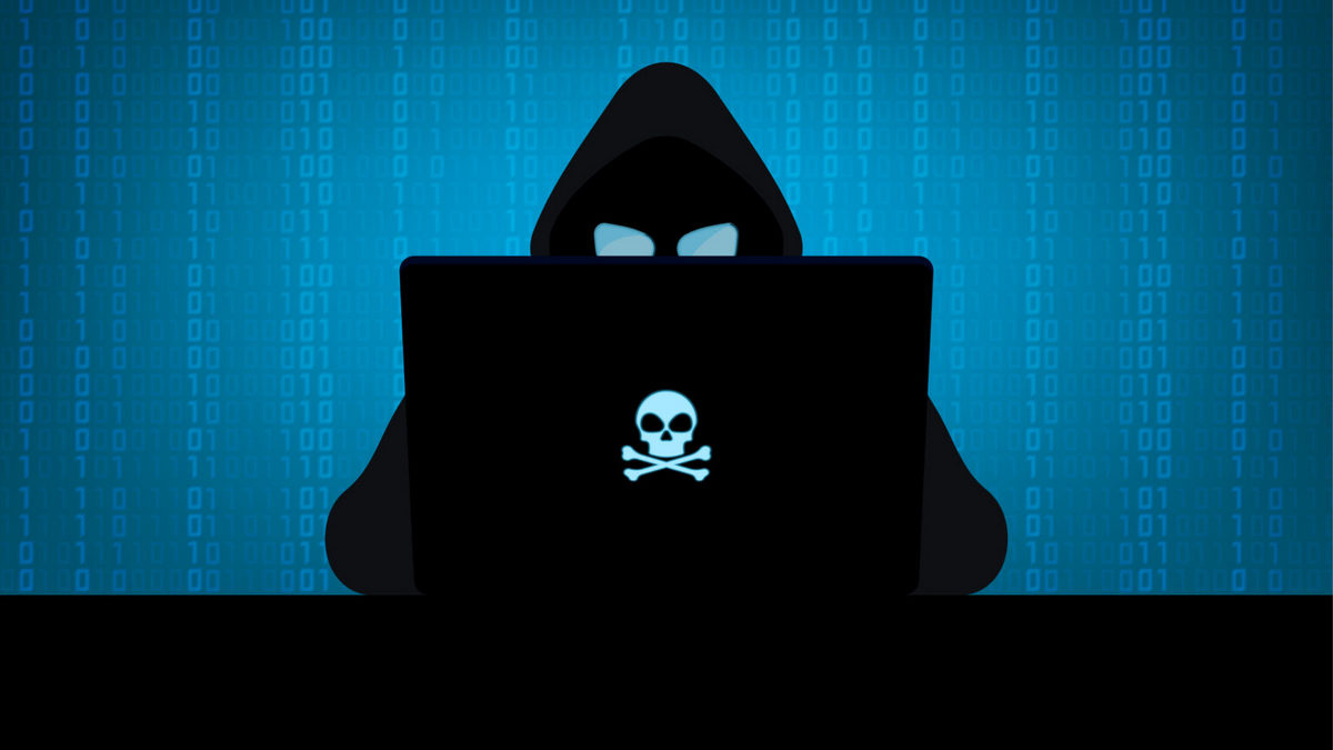 Hacker in the dark