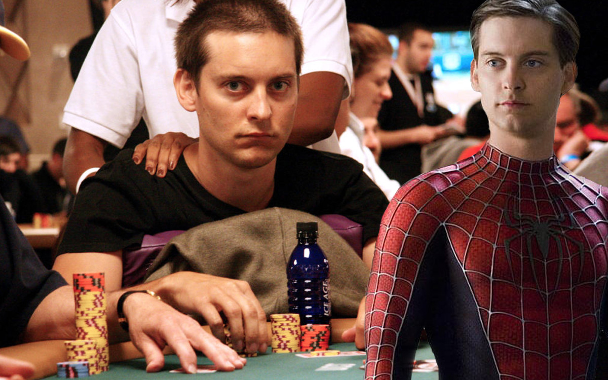 You probably know Tobey Maguire best as the friendly neighborhood Spider-Man, but behind the scenes, he loves playing casino games. You probably know Tobey Maguire best as the friendly neighborhood Spider-Man, but behind the scenes, he loves playing casino games.
