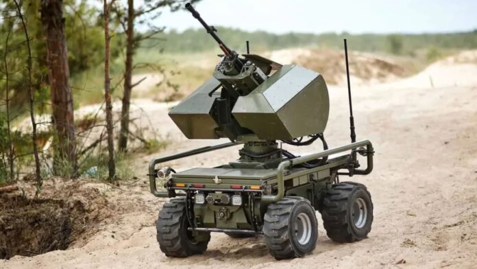 Ukrainian unmanned ground vehicle Ukrainian unmanned ground vehicle