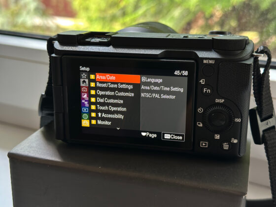 Sony ZV-E10 II Інтерфейс