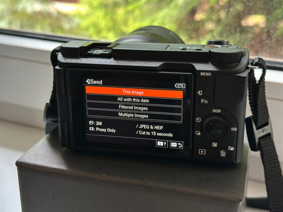 Sony ZV-E10 II Інтерфейс
