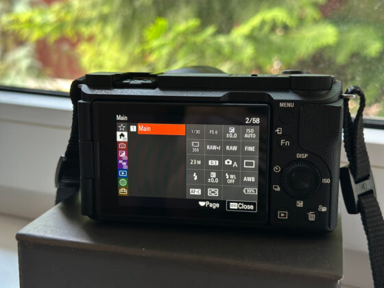 Sony ZV-E10 II Menu