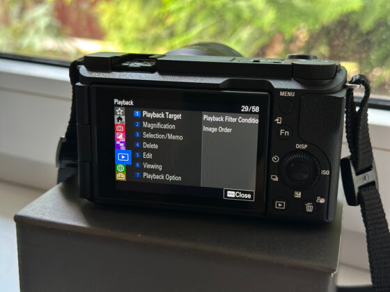 Sony ZV-E10 II Menu