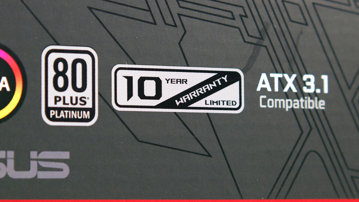 ASUS ROG Thor 1000W Platinum III ASUS ROG Thor 1000W Platinum III