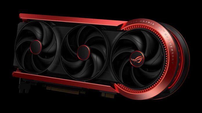 ASUS ROG Matrix GeForce RTX 5090 30th Anniversary Edition ASUS ROG Matrix GeForce RTX 5090 30th Anniversary Edition