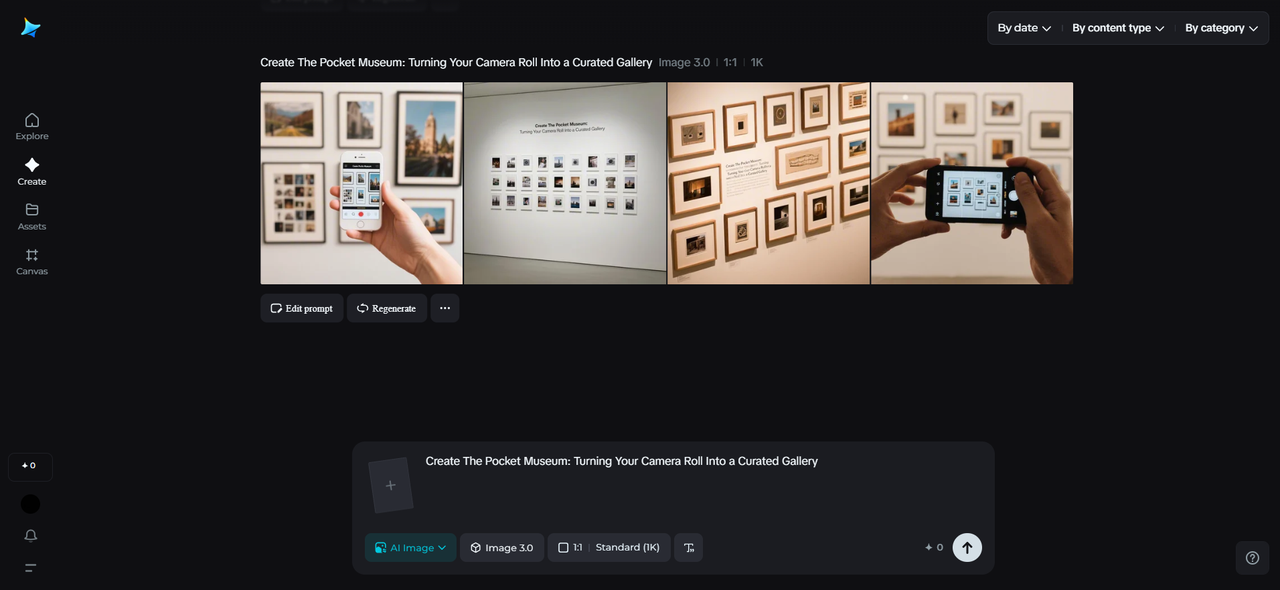 Turning Your Camera Roll Into a Curated Gallery with AI