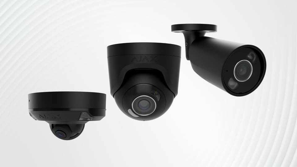 BulletCam HL, TurretCam HL і DomeCam Mini HL Ajax Systems