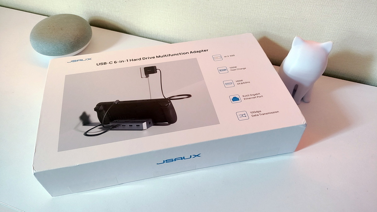 JSAUX 6-in-1 Docking Station with M.2 SSD JSAUX 6-in-1 Docking Station with M.2 SSD