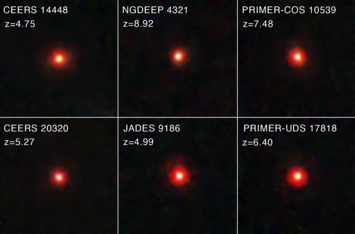 Little red dots Little red dots