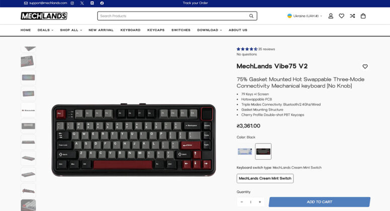 MechLands Vibe75 V2
