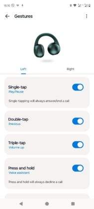 Motorola Moto Buds Loop App screenshot