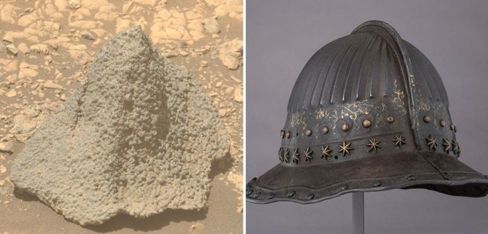 Perseverance on Mars helmet Perseverance on Mars helmet