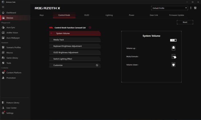 ASUS ROG Azoth X