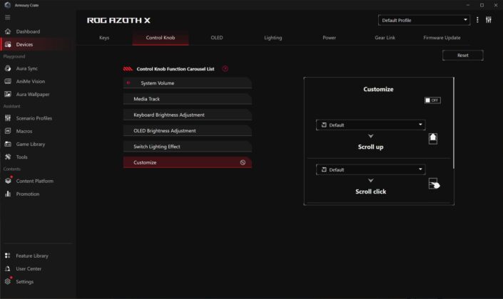 ASUS ROG Azoth X
