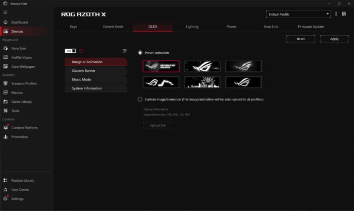 ASUS ROG Azoth X