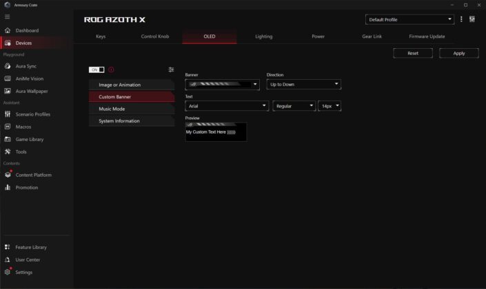ASUS ROG Azoth X