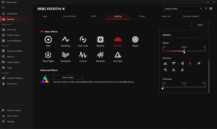 ASUS ROG Azoth X