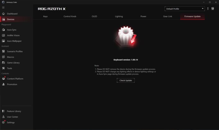 ASUS ROG Azoth X
