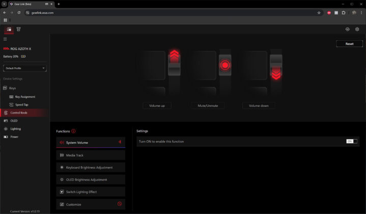 ASUS ROG Azoth X
