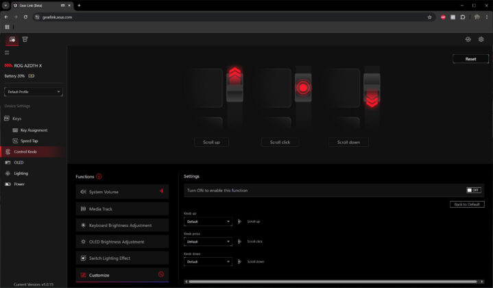 ASUS ROG Azoth X
