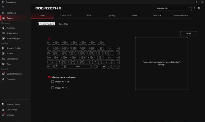 ASUS ROG Azoth X