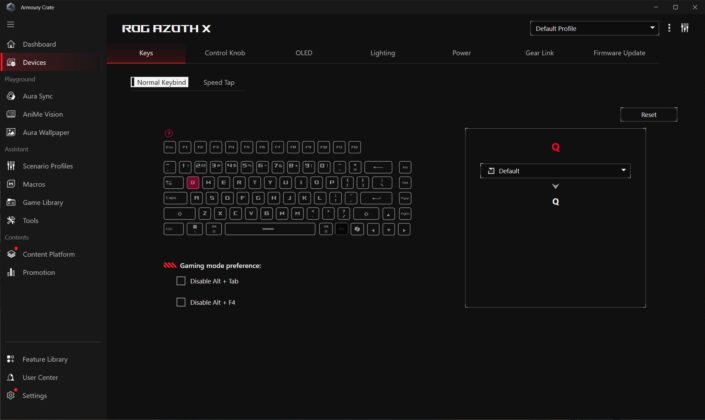 ASUS ROG Azoth X