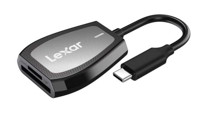 Czytnik Lexar Dual-Slot SD/microSD UHS-II USB-C Czytnik Lexar Dual-Slot SD/microSD UHS-II USB-C