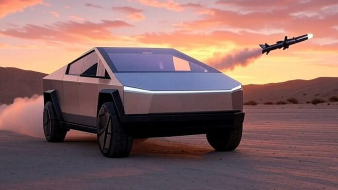 Tesla Cybertruck missiles