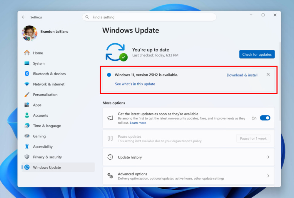 Все про Windows 11 25H2: Наступний етап розвитку екосистеми - Root
