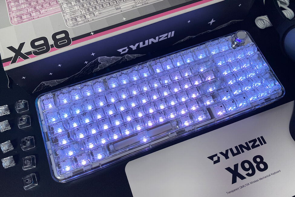 YUNZII X98レビュー：透明なデザインと魅力的な価格 - Root-Nation.com