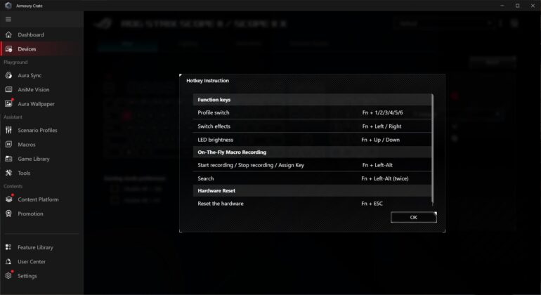 ASUS ROG Strix Scope II X