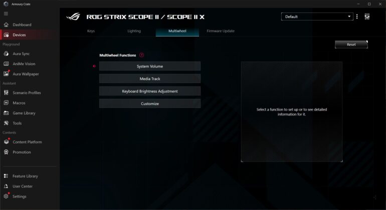 ASUS ROG Strix Scope II X