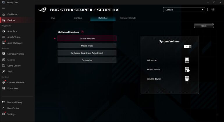 ASUS ROG Strix Scope II X
