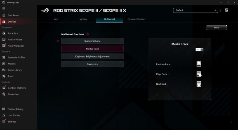ASUS ROG Strix Scope II X