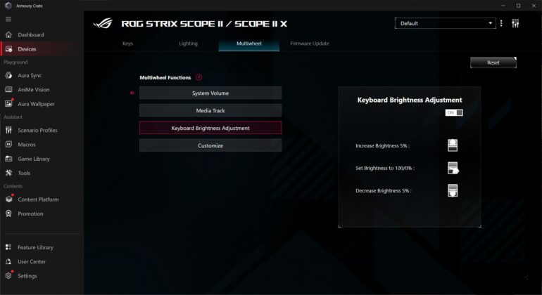 ASUS ROG Strix Scope II X