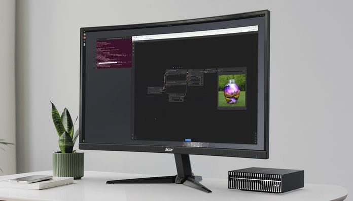 Veriton GN100 AI Mini Workstation