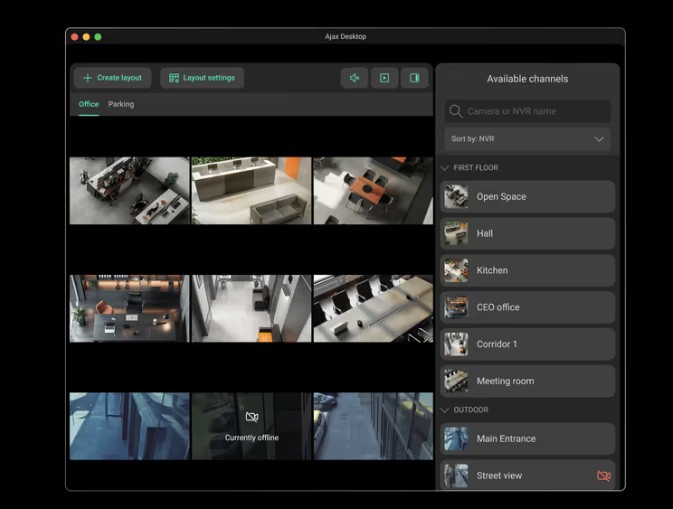 Ajax Security System App