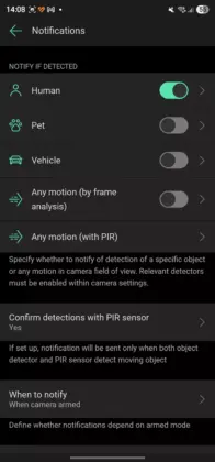 Ajax Security System App