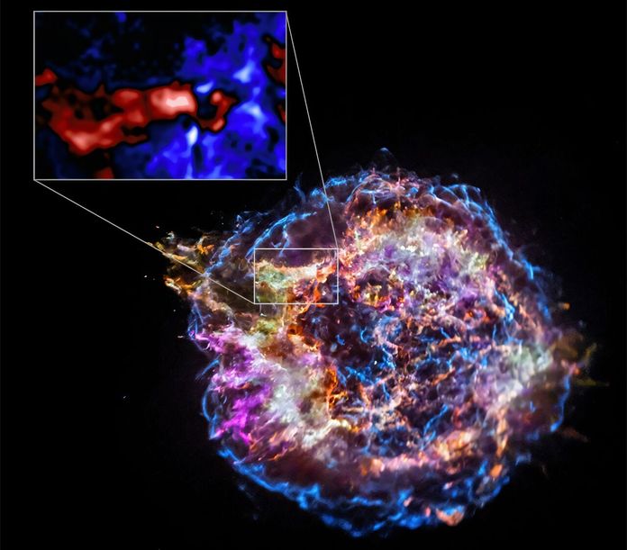 Телескоп NASA Chandra зазирнув у серце наднової Кассіопея A