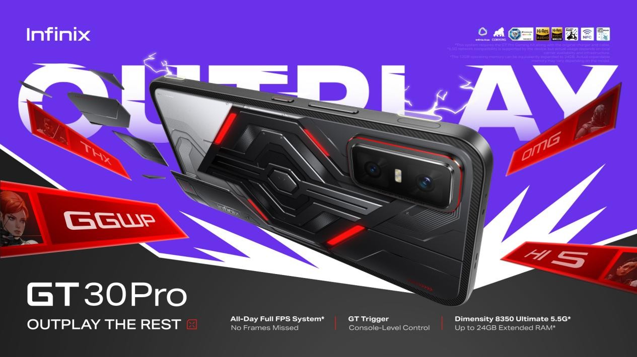 Infinix GT 30 Pro Infinix GT 30 Pro