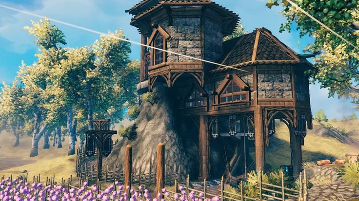 Valheim's building system