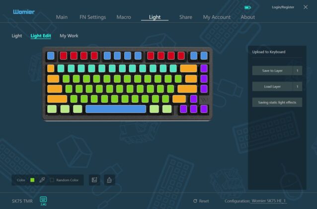 Womier SK75 TMR