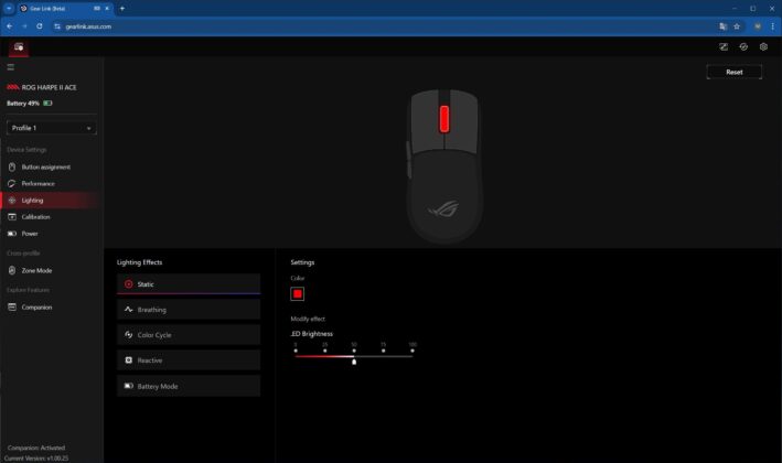 ASUS ROG Harpe II Ace
