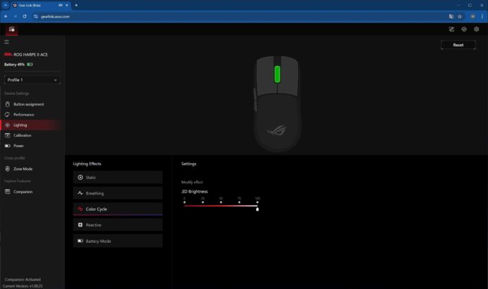 ASUS ROG Harpe II Ace