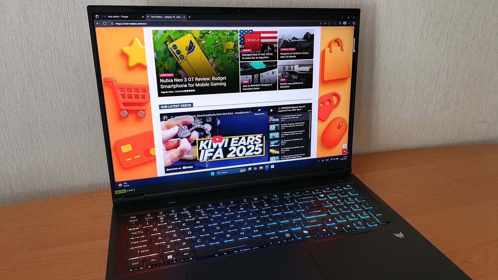 Acer Predator Helios Neo 18 AI 
