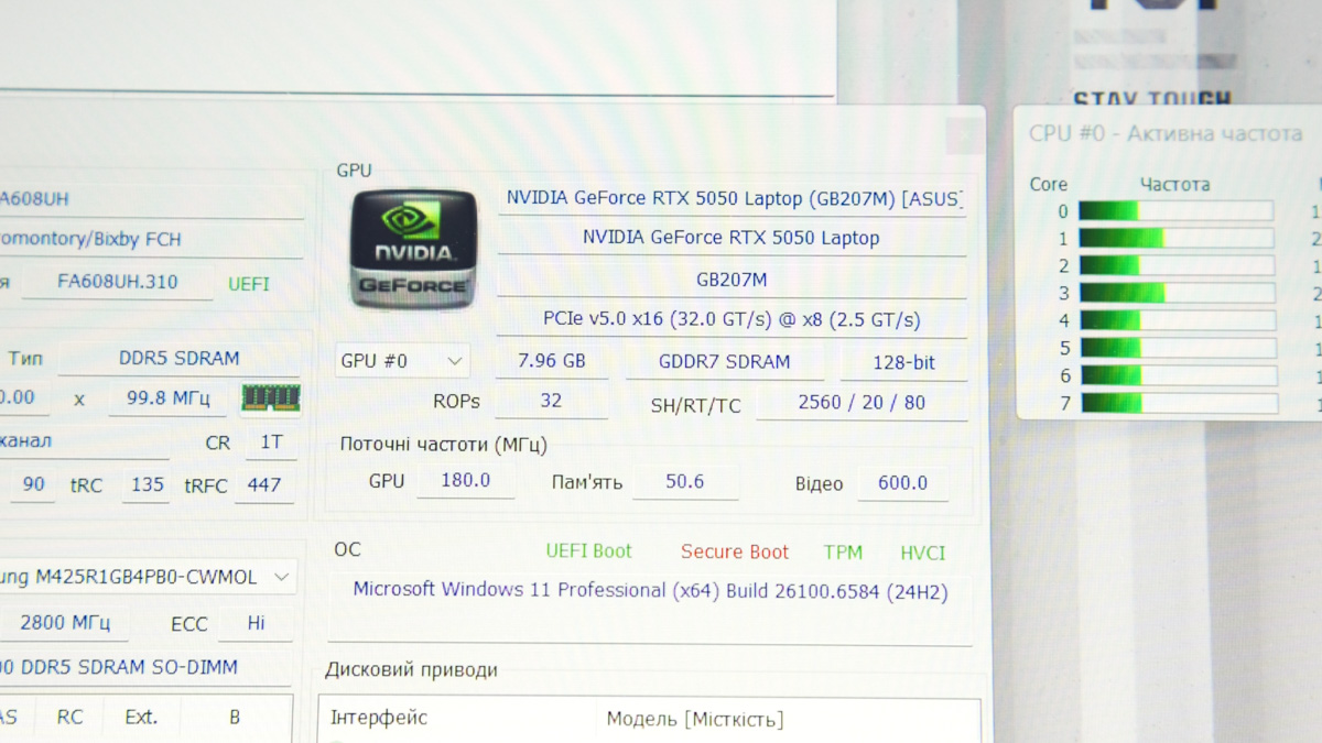 ASUS TUF Gaming A16 2025 FA608UH