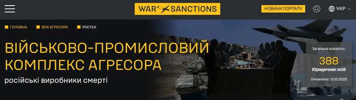 ГУР виявило десятки оборонних підприємств рф, що уникають санкцій ГУР виявило десятки оборонних підприємств рф, що уникають санкцій